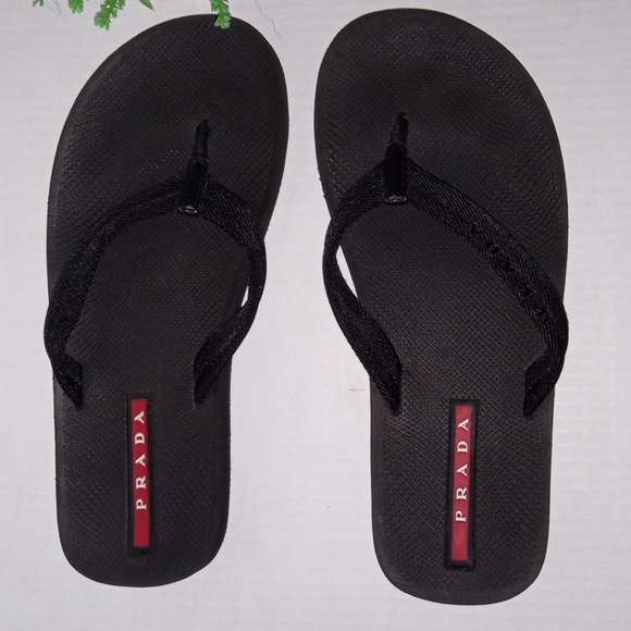 Prada Other - Prada Mens Thong Sandals. Men's size 7. Black in color.